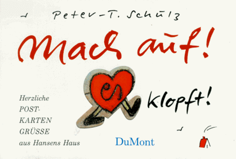 Mach' auf. Es klopft. Postkarten- Buch. Herzliche Postkartengrüsse aus Hansens Haus