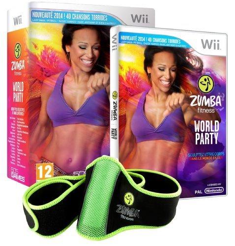 zumba world party + ceinture [nintendo wii]