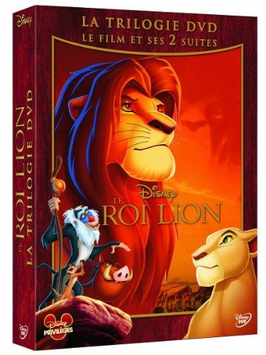 Coffret trilogie le roi lion : le roi lion 1, 2 et 3 [FR Import]