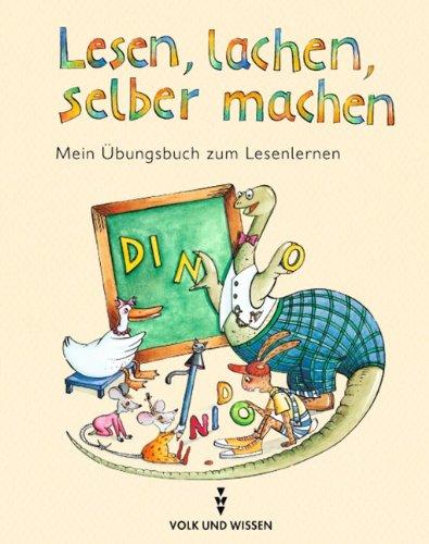 Lesen, lachen, selber machen: Mein Übungsbuch zum Lesenlernen: Schülerbuch mit Fingerspielpuppen als Bastelbogen