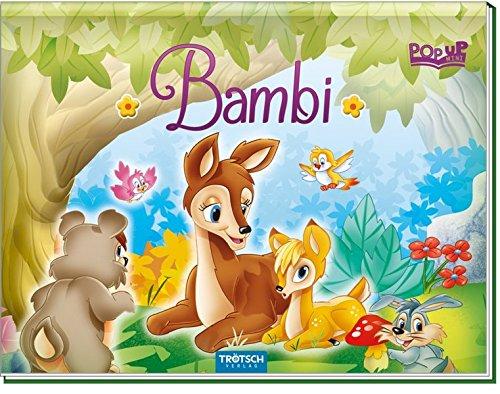 Pop-up-Mini "Bambi": Wattierter Einband mit Glitzer