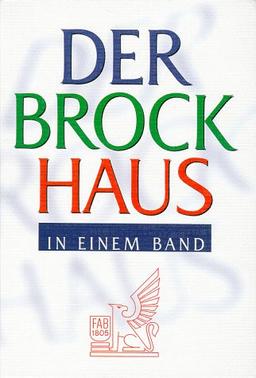 Der Brockhaus in einem Band