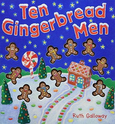 Ten Gingerbread Men (Moulded Counting Books)