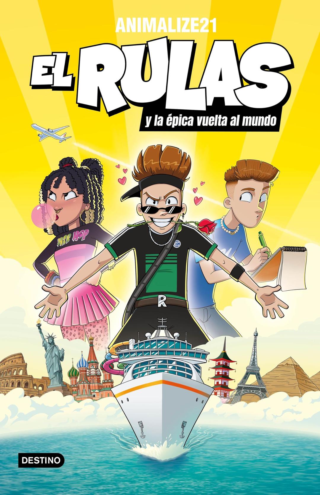 El Rulas 3. El Rulas y la épica vuelta al mundo (Jóvenes influencers, Band 3)