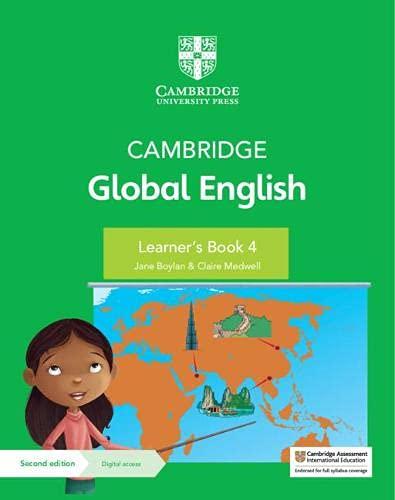 Cambridge Global English Learner's Book 4 with Digital Access (1 Year): for Cambridge Primary English as a Second Language (Cambridge Primary Global English)