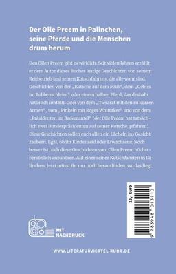 Der Olle Preem in Palinchen, seine Pferde und die Menschen drum herum: Bilderbuch (Mit Nachdruck)