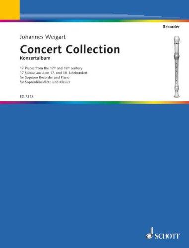 Concert Collection. Sopran-Blockflöte und Klavier