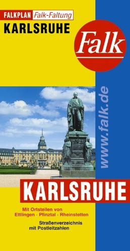 Falkplan Falk-Faltung Karlsruhe