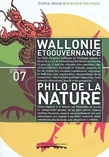 Etopia, revue d'écologie politique, n° 7. Philosophie de la nature