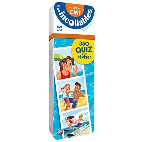 Les incollables : 350 quiz pour réviser : du CE2 au CM1, 8-9 ans