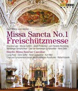 Weber/Haydn: Missa Sancta/Missa Sanctae Caeciliae (Basilika Waldsassen 1986, Basilika Ottobeuren 1982) [Blu-ray]