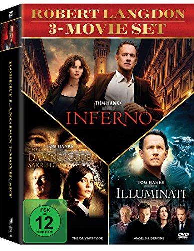 The Da Vinci Code - Sakrileg / Illuminati / Inferno (3er DVD Set)