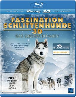 Faszination Schlittenhunde 3D - Das große Rennen (inkl. 2D Version) [3D Blu-ray]