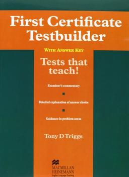 First Certificate Testbuilder: With Key