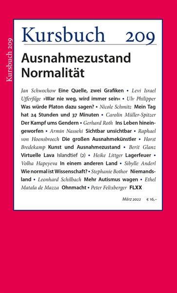 Kursbuch 209: Ausnahmezustand Normalität