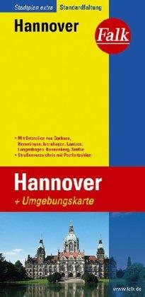 Falk Stadtplan Extra Standardfaltung Hannover