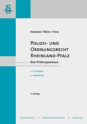 Polizei- und Ordnungsrecht Rheinland-Pfalz (Skripten - Öffentliches Recht)