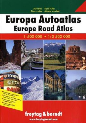 Freytag & Berndt Atlas Europa Autoatlas; Europe Road Atlas; Europe Atlas routier; Europa Atlante stradale