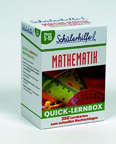 Quick-Lernbox Mathematik - Klasse 5-10