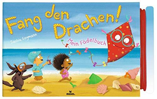 Mein Fädelbuch – Fang den Drachen | Ein interaktives Mitmachbuch | Für Kinder ab 3 Jahren