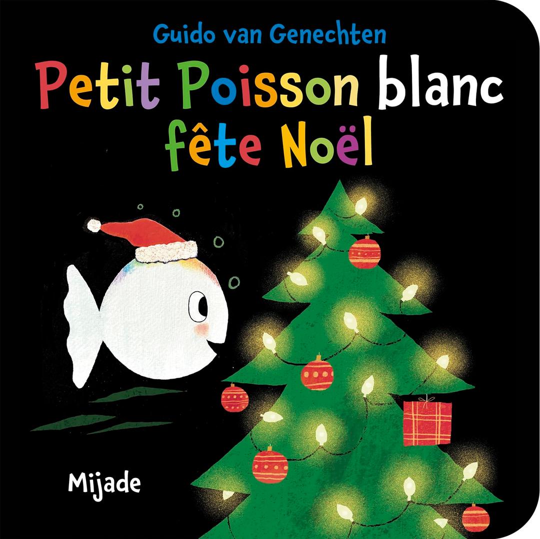 Petit poisson blanc fête Noël