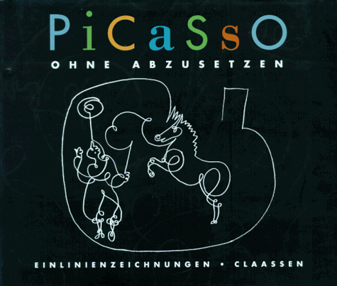 Picasso ohne abzusetzen. Einlinienzeichnungen