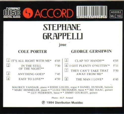 Grappelli Meets Gershwin