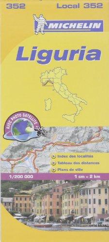 Liguria: 1:200000 (Michelin kaart - lokaal Italie (352))