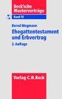 Ehegattentestament und Erbvertrag