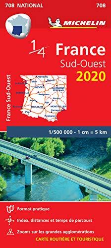 Michelin Südwestfrankreich: Straßen- und Tourismuskarte 1:500.000 (MICHELIN Nationalkarten)