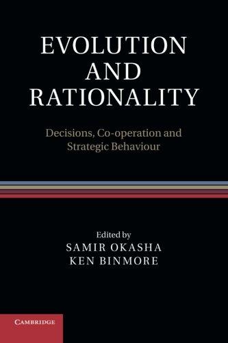 Evolution and Rationality: Decisions, Co-Operation And Strategic Behaviour