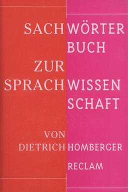 Sachwörterbuch zur Sprachwissenschaft