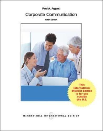 Corporate Communication (Int'l Ed)