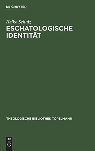 Eschatologische Identität: Eine Untersuchung über das Verhältnis von Vorsehung, Schicksal und Zufall bei Sören Kierkegaard (Theologische Bibliothek Töpelmann, 63, Band 63)