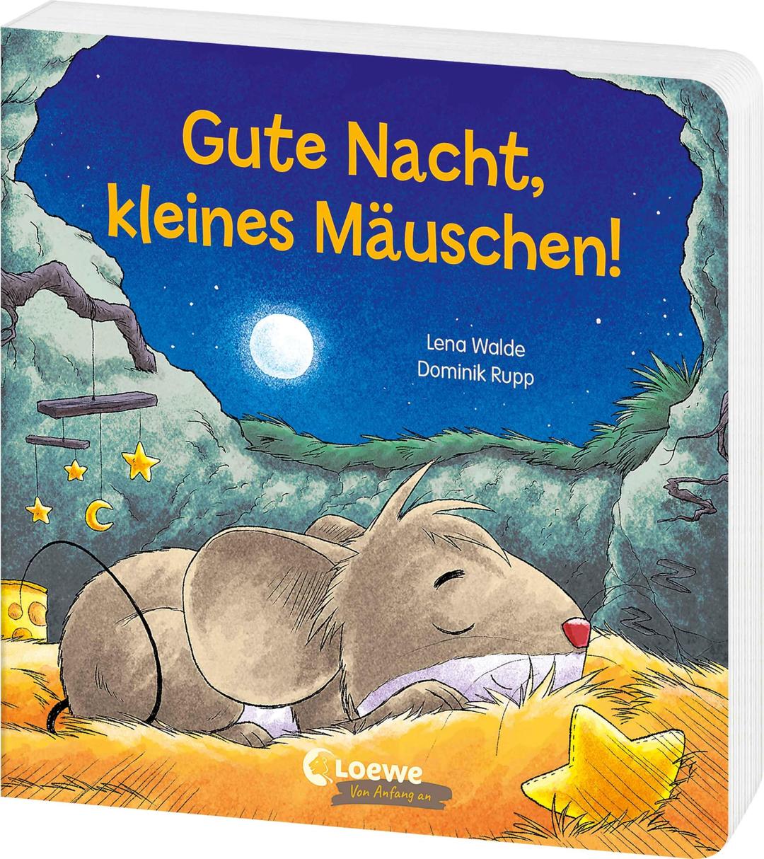 Gute Nacht, kleines Mäuschen!: Gute-Nacht-Pappbilderbuch zum Kuscheln und Einschlafen für Kinder ab 2 Jahren