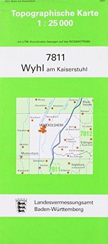 Wyhl am Kaiserstuhl  1 : 25 000