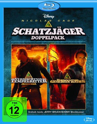 Das Vermächtnis der Tempelritter/Das Vermächtnis des geheimen Buches [Blu-ray]