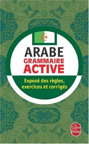 Arabe littéral, grammaire active