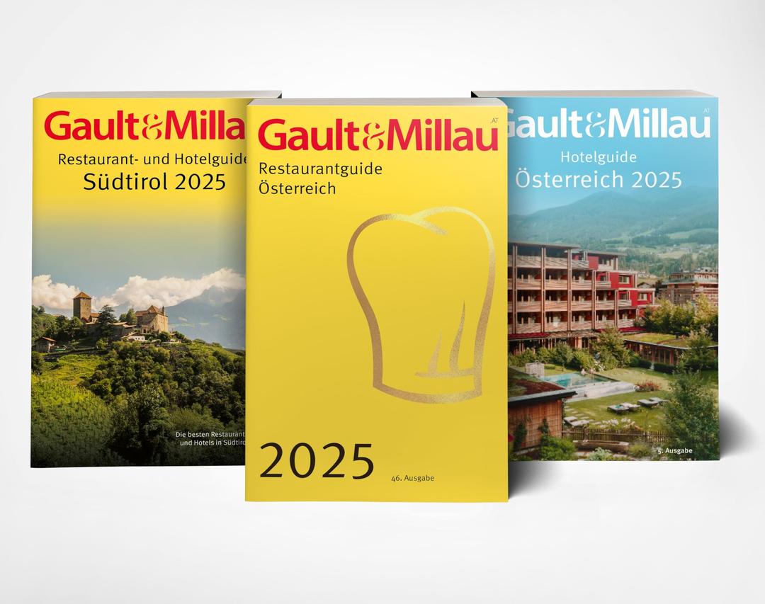 Gault&Millau Österreich 2025: Restaurant- und Hotelguide, sowie der neue Weinguide.