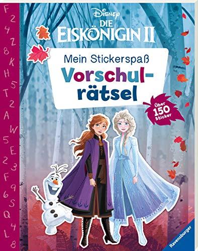 Mein Stickerspaß Disney Die Eiskönigin 2: Vorschulrätsel: Über 150 Sticker