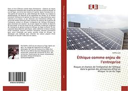 Ethique comme enjeu de l'entreprise