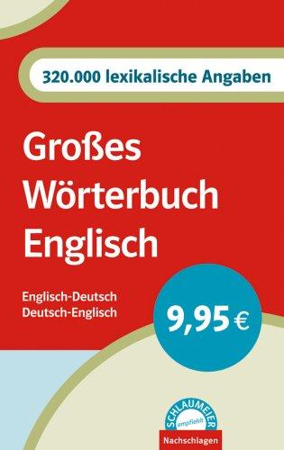 Großes Wörterbuch Englisch