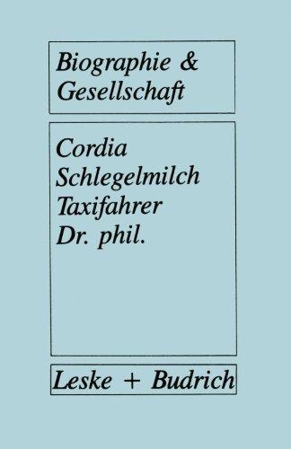 Taxifahrer Dr. Phil.: Akademiker in der Grauzone des Arbeitsmarktes (Biographie & Gesellschaft) (German Edition)