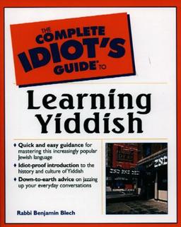 The Complete Idiot's Guide to Learning Yiddish