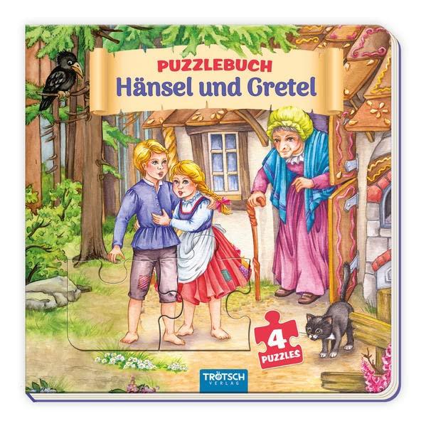 Trötsch Pappenbuch Puzzlebuch Hänsel und Gretel: Beschäftigungsbuch Entdeckerbuch Puzzlebuch