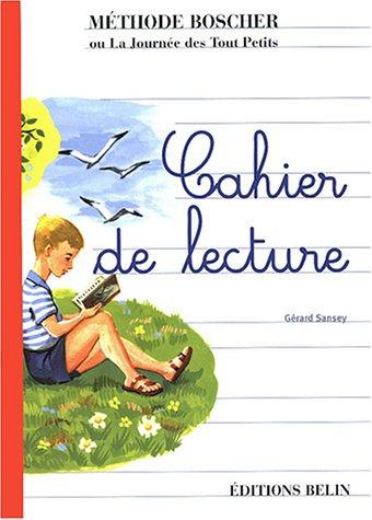 Cahier de lecture