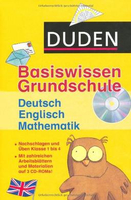 Duden Basiswissen Grundschule. Kassette Deutsch, Mathematik, Englisch: Nachschlagen und üben. Klasse 1 bis 4