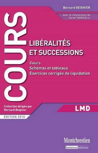 Libéralités et successions