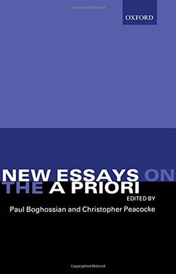 New Essays On The A Priori