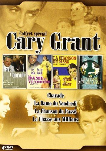 Coffret Spécial Cary Grant : Charade + La Dame du Vendredi + La chanson du Passé + La chasse aux Millions [FR Import]